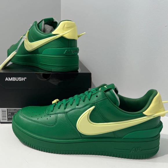 Sold AMBUSH × AIR FORCE 1 LOW ‘PINE GREEN' 2022 - Picture 1 of 8